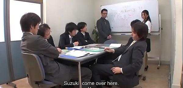  Suzuki getting fucked during the presentation